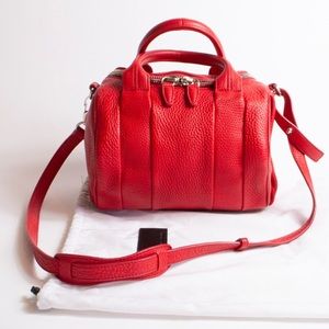 New Alexander Wang Red ROCKIE Bag